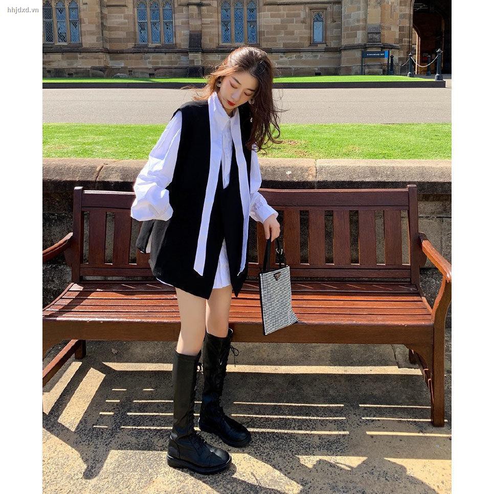 Set Áo Khoác Ghi Lê Và Áo Sơ Mi Dài Tay Phong Cách Thanh Lịch Dành Cho Nữ | BigBuy360 - bigbuy360.vn
