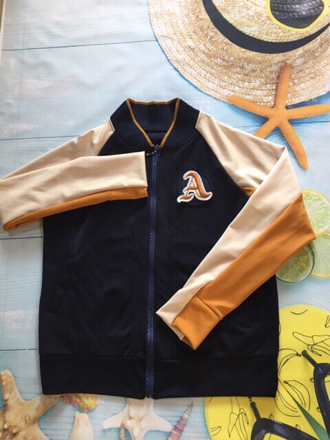 [Mã WASTMAY giảm 15% tối đa 30K đơn 150K] Áo khoác bomber tay phối cam trẻ trung cá tính | BigBuy360 - bigbuy360.vn