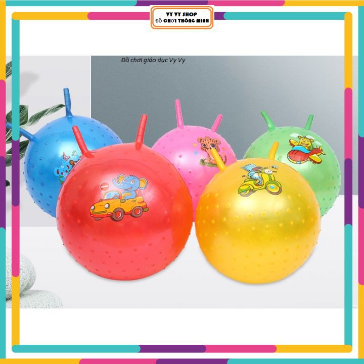 🏀 ️Đồ chơi bóng gai thông minh – Bóng gai có tai cầm giúp trẻ TỰ KỶ tìm lại cảm giác🙆