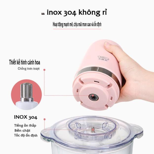 Máy xay thịt Lotor  công suất 300W cối thủy tinh dày 6mm - SCJ