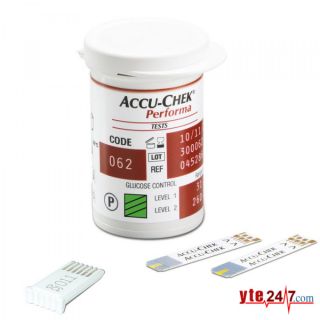 Que thử đường huyết Accu Check Performa
