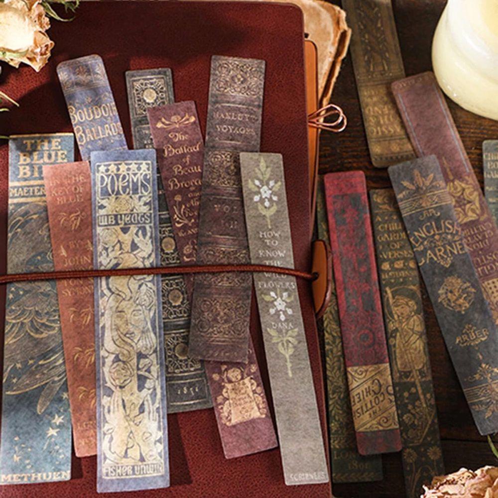 Miếng Dán Trang Trí Sổ Tay Hình Vé Máy Bay Cổ Điển