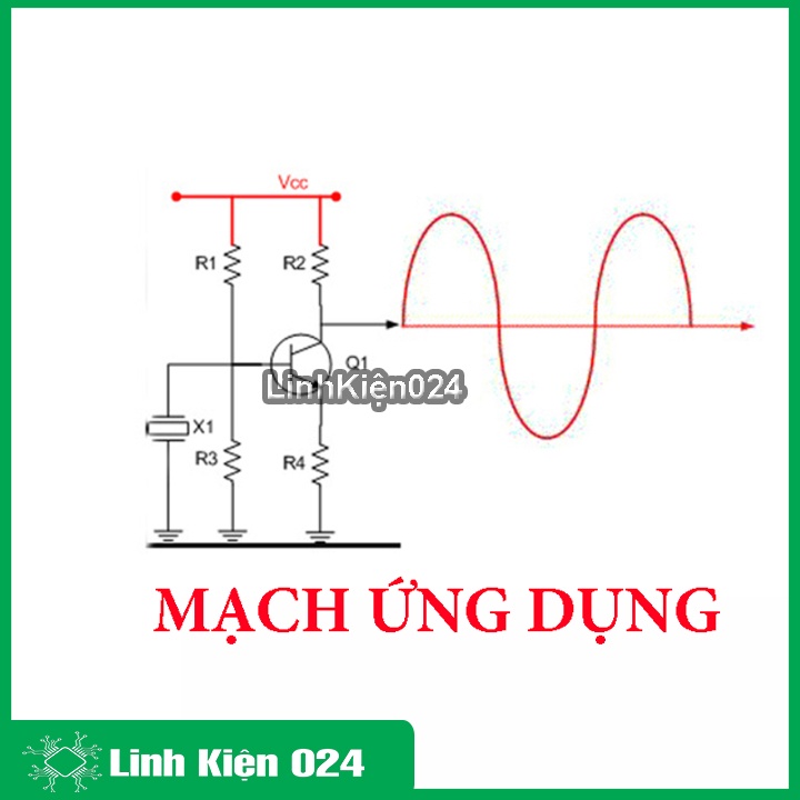 Thạch Anh 32.768Khz Chân Cắm Giá Rẻ