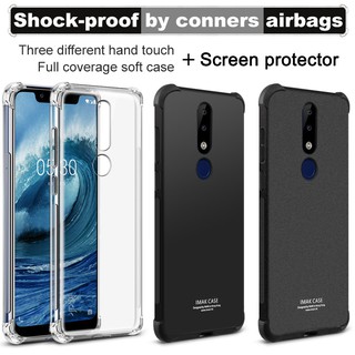 Ốp điện thoại TPU Silicone IMAK cho Nokia X5 /5.1 Plus
