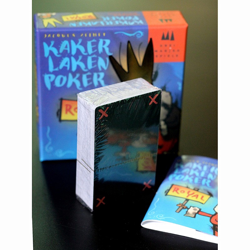 Royal Cards Game Kaker Laken Poker Bộ thẻ bài trò chơi Poker vui nhộn độc đáo