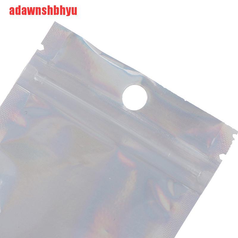Set 10 Túi Zip Lá Nhôm Trong Suốt Đựng Trang Sức