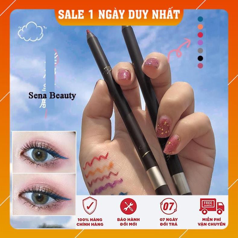 Chì Sáp Kẻ Viền Mắt Gella's Nhiều Màu Chống Nước Nắp Bạc