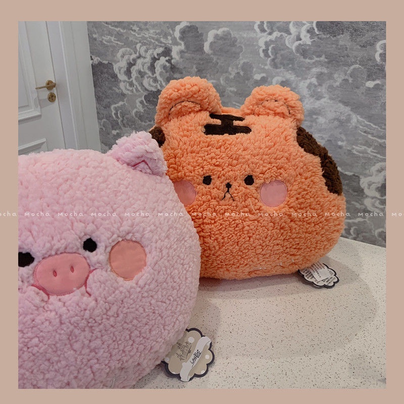 Đồ Chơi Búp Bê Nhồi Bông Tích Hợp Gối Hình Động Vật Đáng Yêu