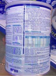 Sữa bột nutri bio 0-12 tháng 900g