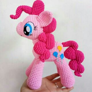 My Little Pony móc len - Pinkie Pie