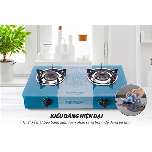 Bếp gas dương kính sunhouse SHB3336