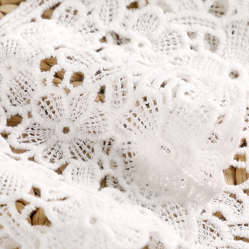 Cổ Áo Rời Cổ Tròn Chất Liệu Cotton Thời Trang Cho Nữ