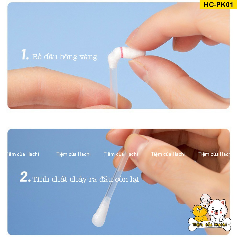 Bông vệ sinh tai cho thú cưng