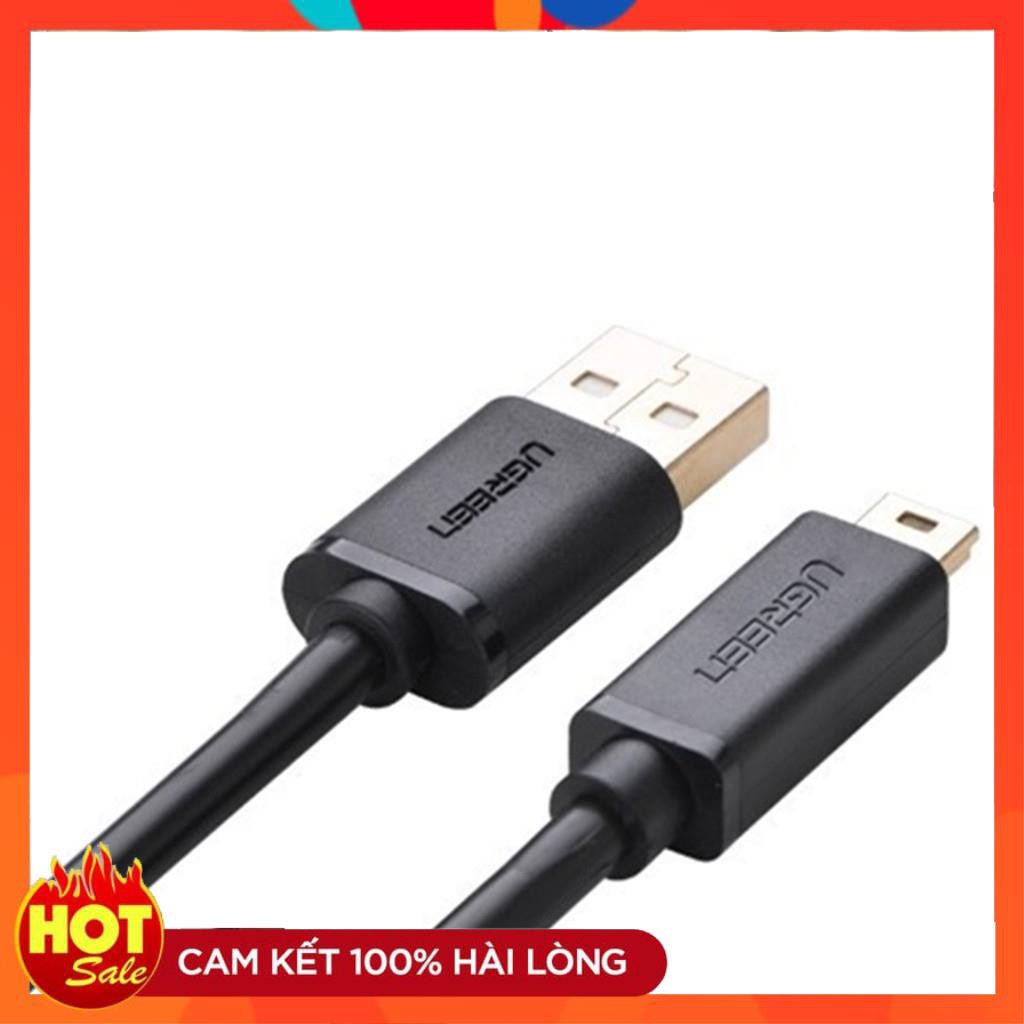 [Chính Hãng] Cáp USB sang mini USB 1.5m UGREEN 10385_Hàng chính hãng bảo hành 18 tháng