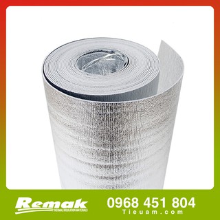 Miếng mút xốp PE Cách nhiệt 3mm tráng bạc Khổ 1m