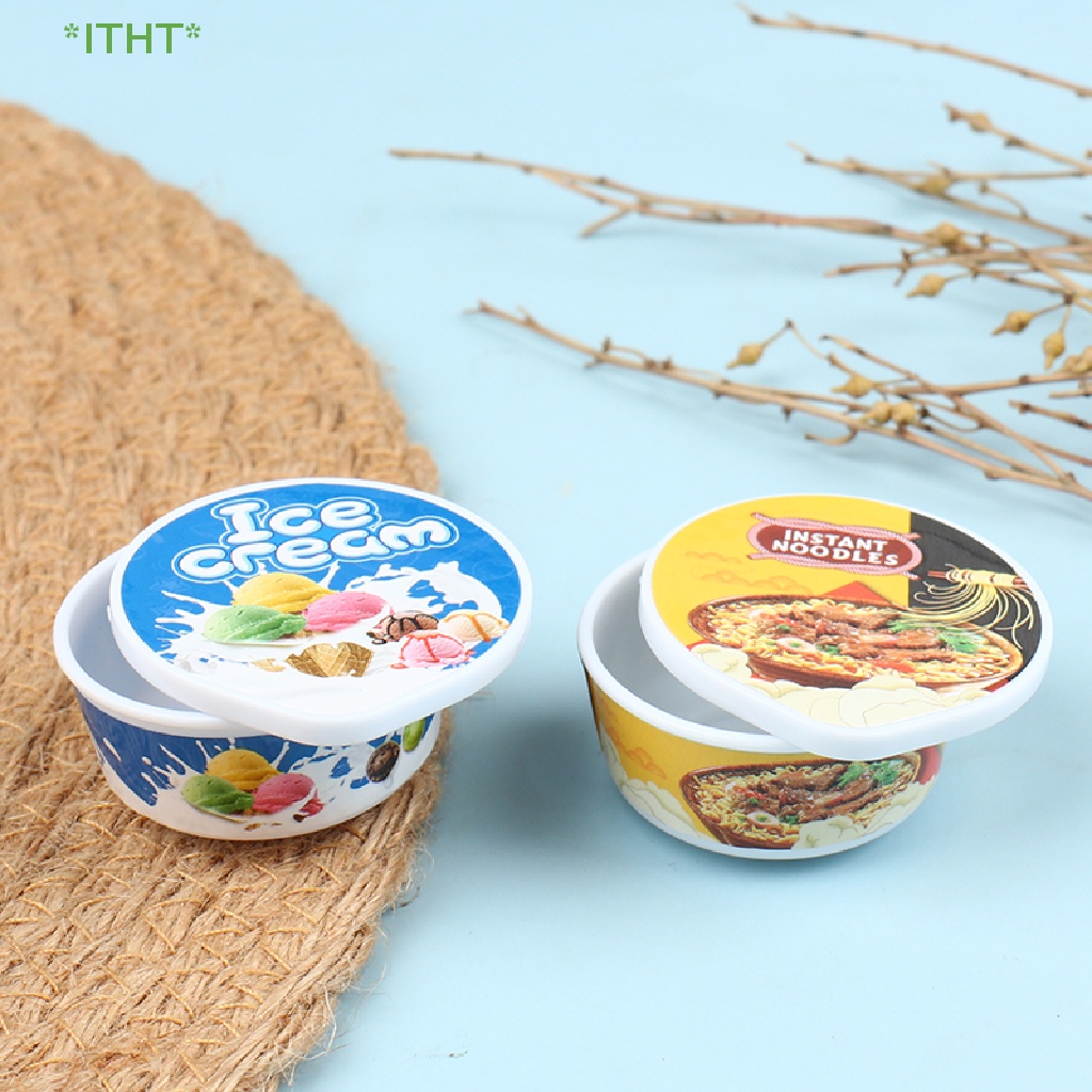 Mô Hình Kem Tôm Hùm Mini Trang Trí Nhà Búp Bê Tỉ Lệ 1: 6 Mới