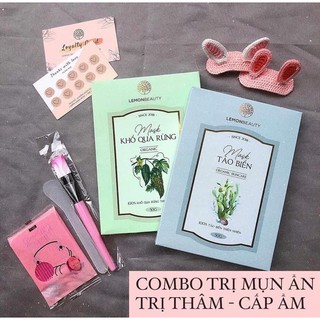 BỘT KHỔ QUA VÀ TẢO BIỂN ( Lemonmask handmade )