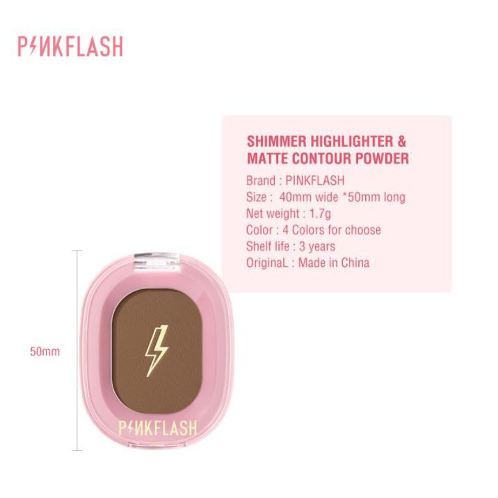 (hàng Mới Về) Phấn Bắt Sáng Màu Lì Và Ánh Nhũ Thời Trang Pf-f02 | BigBuy360 - bigbuy360.vn