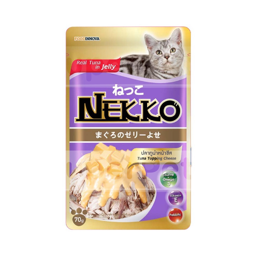 Pate Nekko Thạch JELLY Cho Mèo Mọi Lứa Tuổi (70g) Nhâp Thái SUPERPETS VIỆT NAM