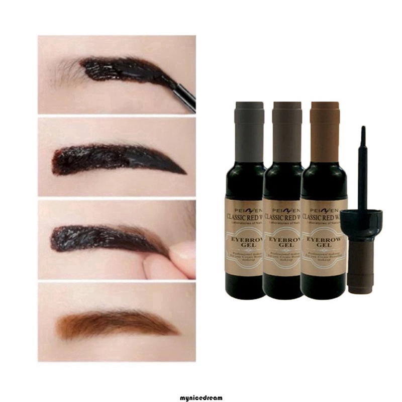 Màu nhuộm lông mày chống thấm nước thiết kế hình chai rượu vang độc đáo | BigBuy360 - bigbuy360.vn