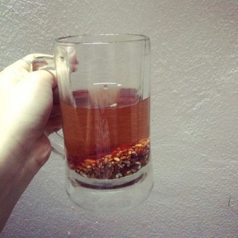 1kg Trà gạo lứt rang tay