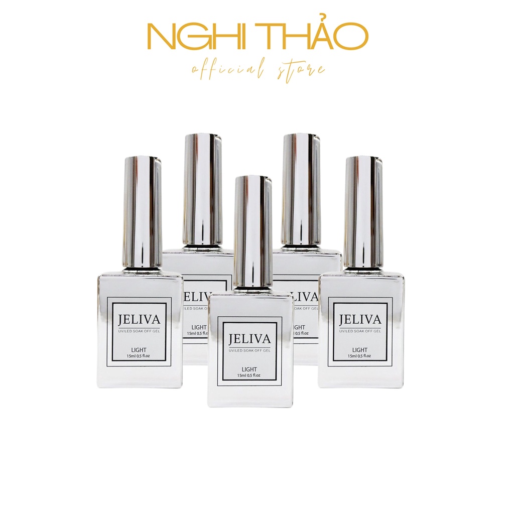 Sơn nhũ flash kim tuyến , sơn gel flash siêu sáng Jeliva 15ml NGHI THẢO