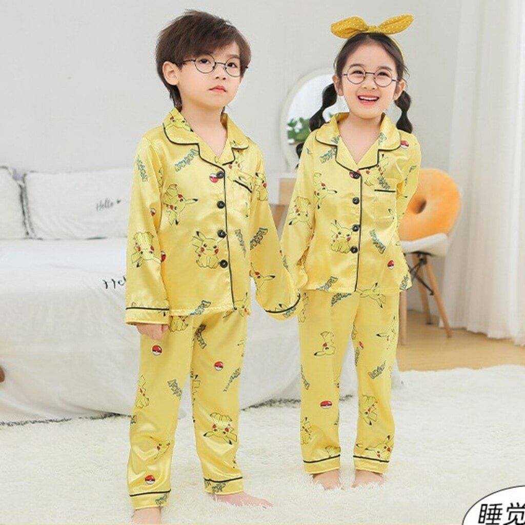 Bộ Pijama Cho Bé 7 - 27kg Hình Ngộ Nghĩnh Đáng Yêu. MINKY SOON