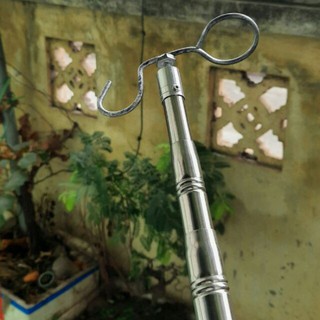 Sào bẫy chim treo lồng chim 5m-6m inox