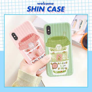 Ốp lưng iphone Ice Fruit sọc 3D chống va đập 5/5s/6/6plus/6s/6splus/7/7plus/8/8plus/x/xs/11/12/pro/max/plus/promax