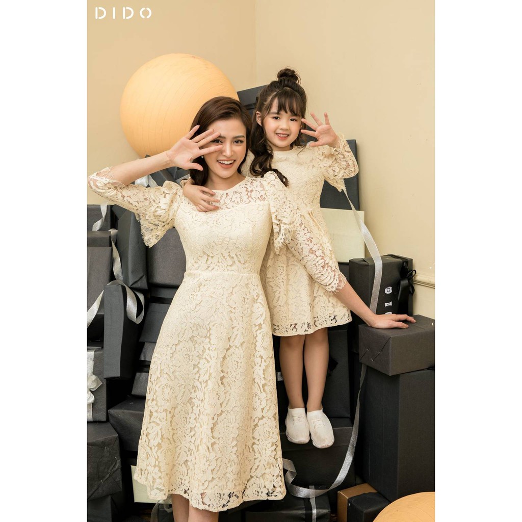 DIDO - Đầm Ren Luxury Tay 2 Lớp Nữ | BigBuy360 - bigbuy360.vn