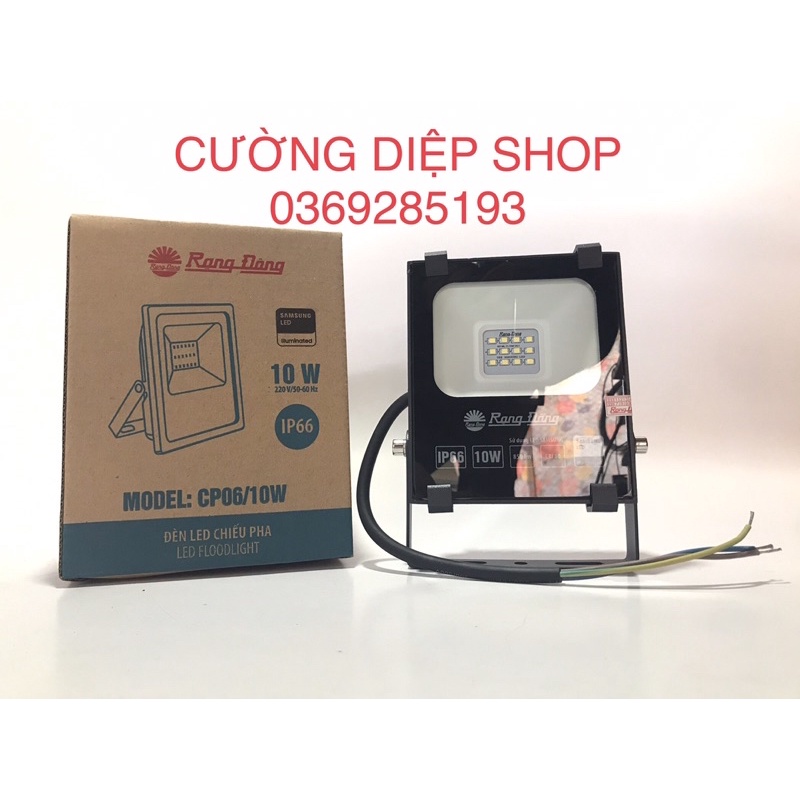 Đèn Pha Led ngoài trời Rạng Đông 10W