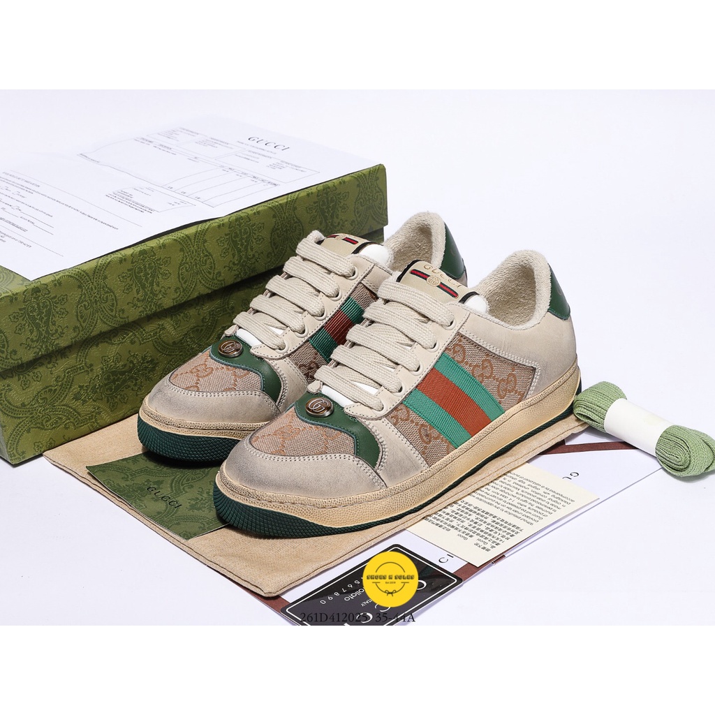 Giày thể thao Gucci GG Screener Distressed