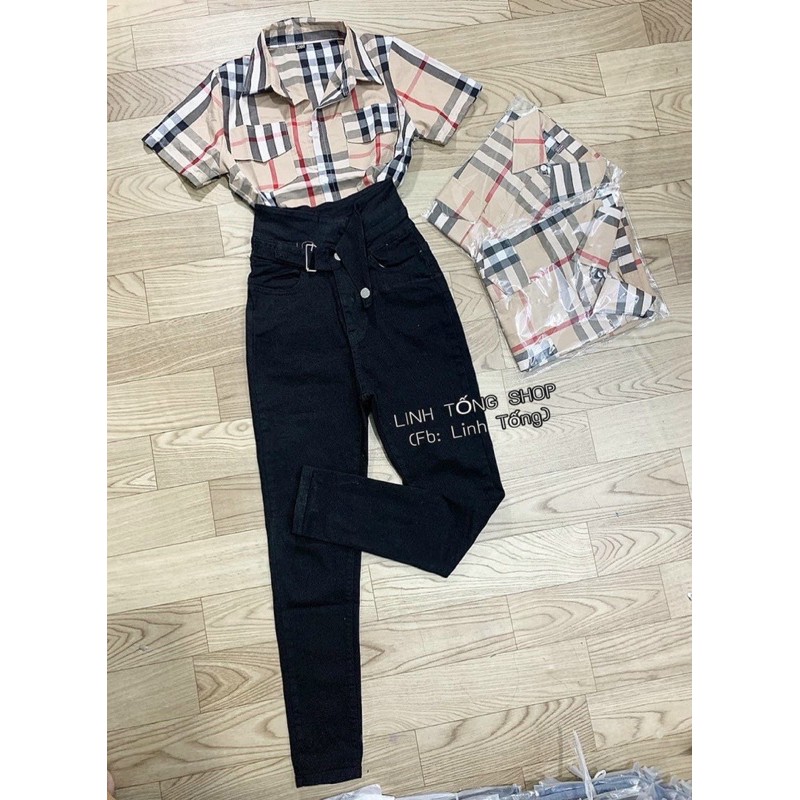 🦚🦚Sơ mi bbr màu mới cực xinh🦚🦚Kèm ảnh thật shop chụp