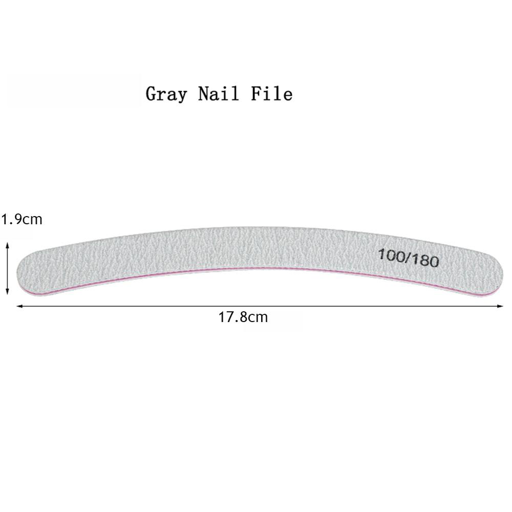 Set 100 / 180 Giấy Nhám Mài Giũa Móng Tay Chuyên Dụng
