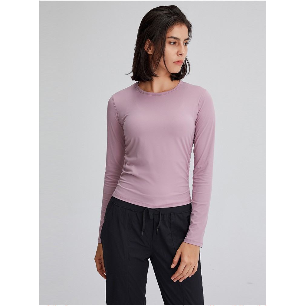 Áo tập thể thao Lululemon Truthful Form Long Sleeve - Áo tập thể thao Lulu không có logo vải chống tia UV