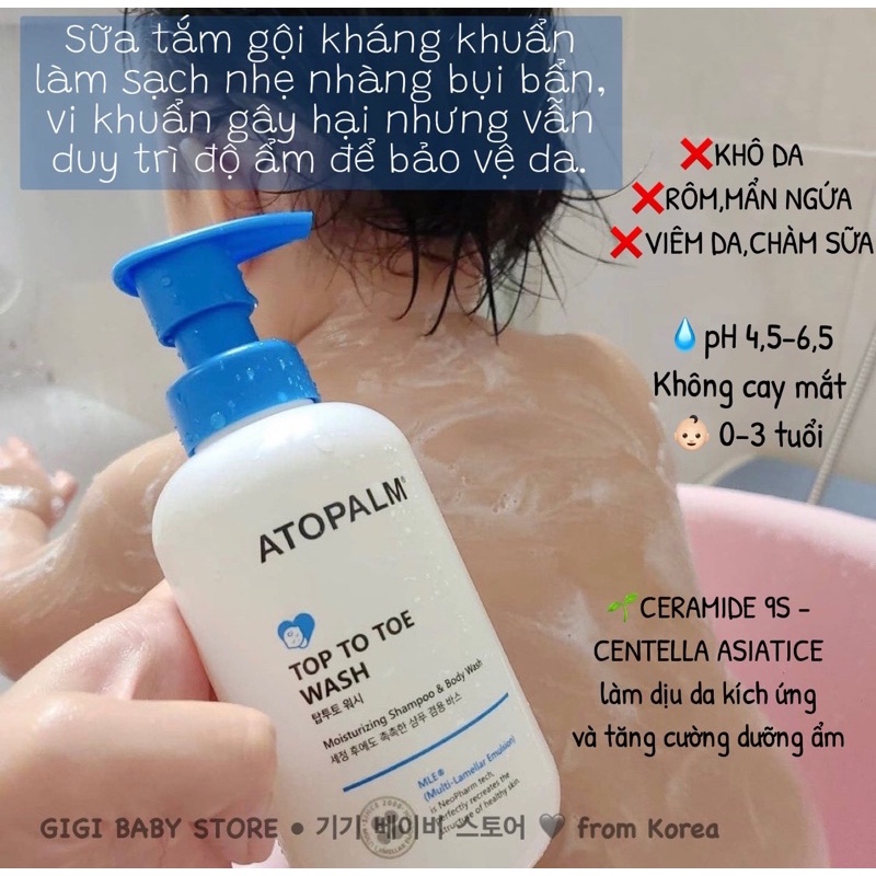 TỔNG HỢP ATOPALM cho da khô,chàm,viêm da cơ địa  SỮA TẮM KEM DƯỠNG ẨM GEL LOTION CREAM