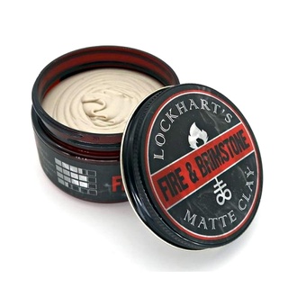 Sáp vuốt tóc Lockhart's Fire & Brimstone Matte Clay