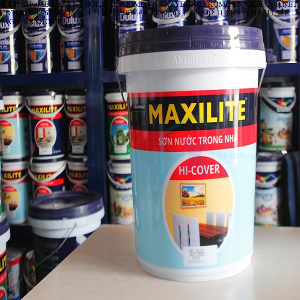 X HOME - Sơn DULUX - MAXILITE Sơn Nước Trong nhà maxilite Hi-Cover💥NHẬN HÀNG TẠI NHÀ MÁY💥Giao hàng Toàn quốc - Ckhấu cao