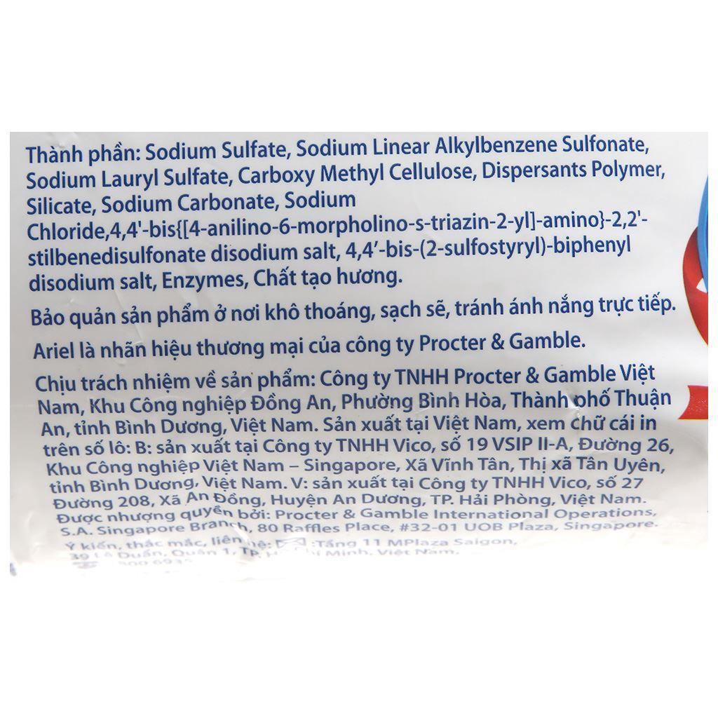 Bột giặt Ariel chuyên dụng 8.5 kg Chuyên Dụng cho Giặt sấy.