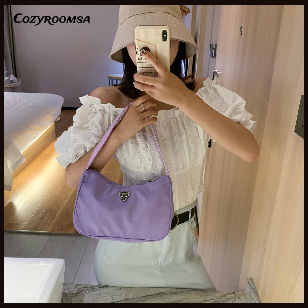 Túi Xách Bằng Sợi Nylon Thiết Kế Đơn Giản Dành Cho Nữ | BigBuy360 - bigbuy360.vn