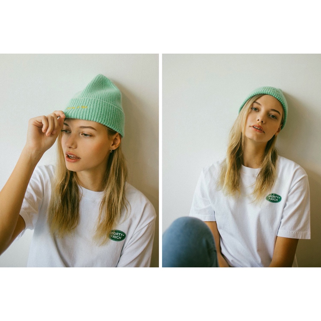 ÁO THUN SPORTY RICH / COTTON 100% / 5H1T