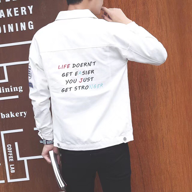 Áo khoác Nam 2018 . Mã 082 Trắng Size S-XXL | BigBuy360 - bigbuy360.vn