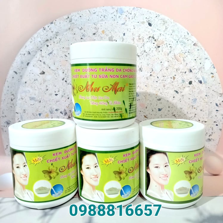 KEM KÍCH TRẮNG SỮA NON CÁM GẠO CÔ ĐẶC NHƯ MAI