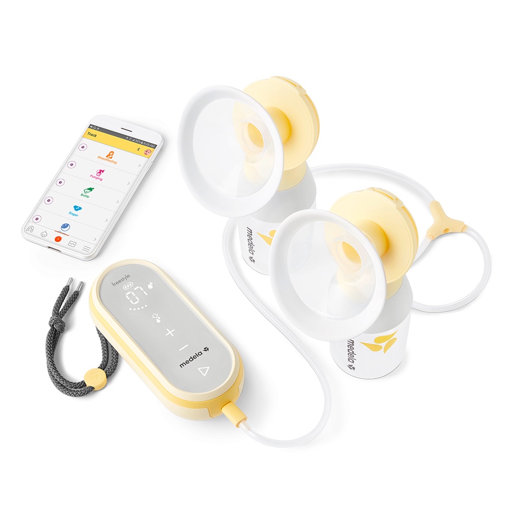 Máy hút sữa Medela Freestyle Flex - máy hút sữa điện đôi Medela có pin sạc tích hợp, cảm ứng -namduongbaby