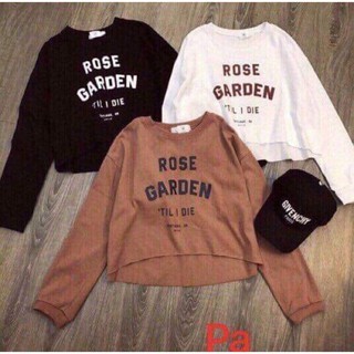 [KThu} ÁO CROPTOP ROSE {CuBin}