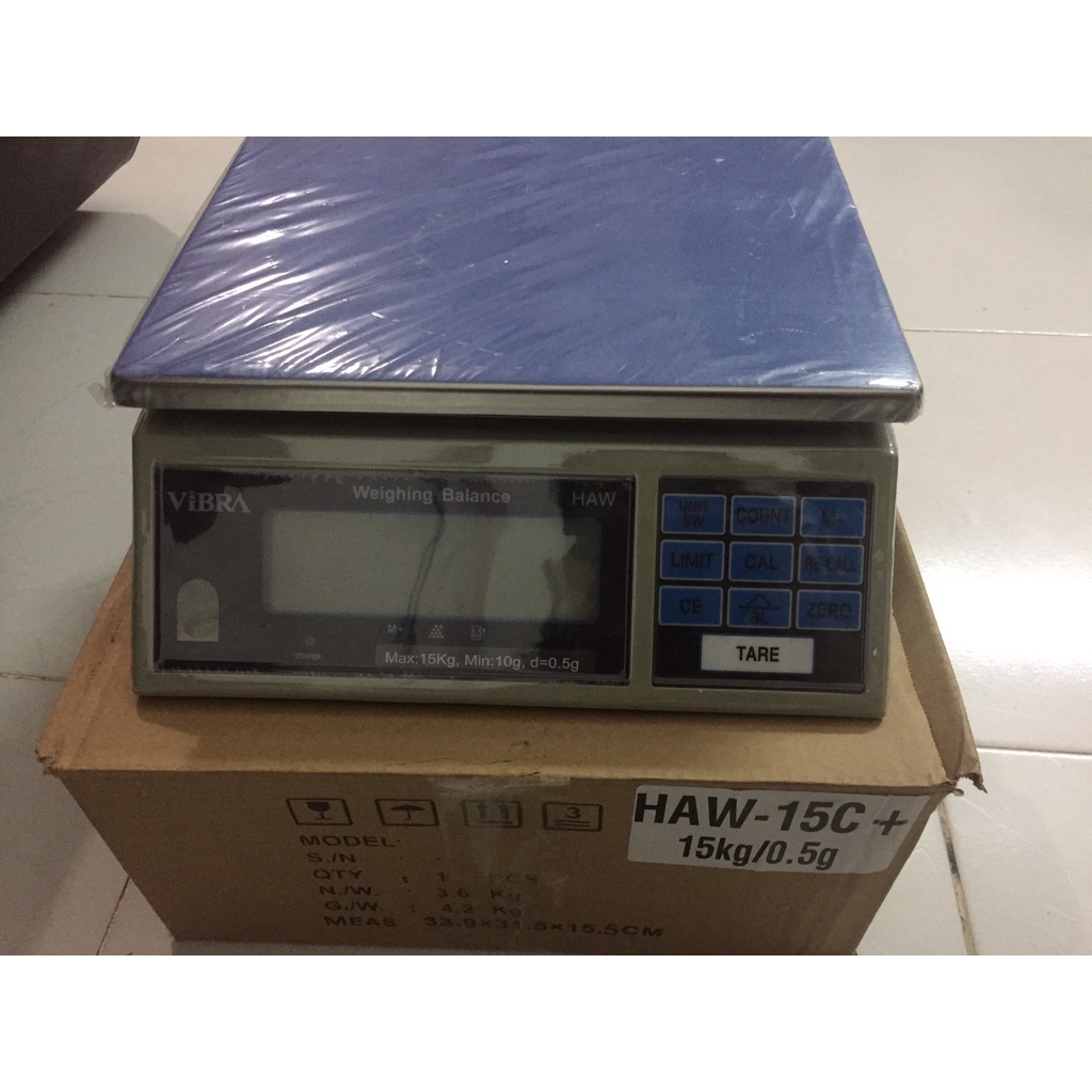 Cân điện tử Vibra HAW 3kg 6kg 15kg 30kg