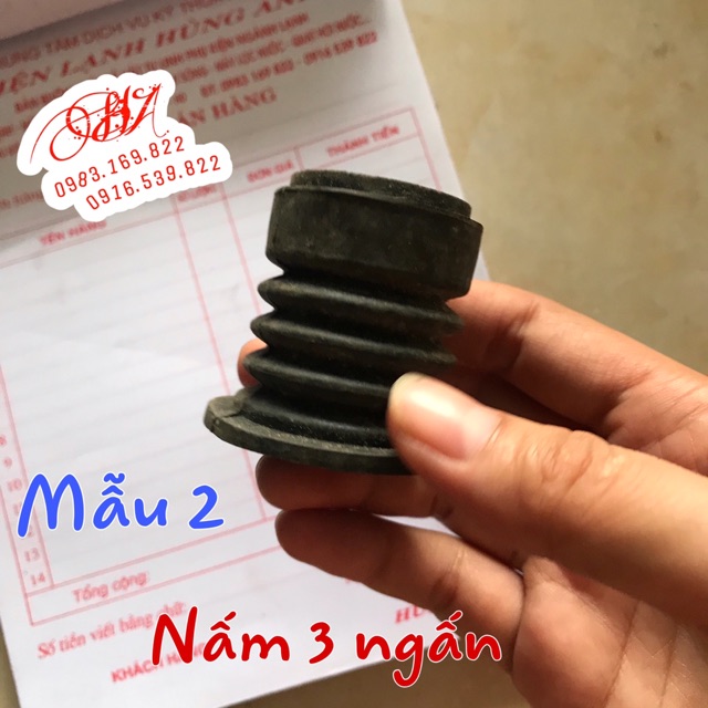 Nấm xả máy giặt 3 ngấn