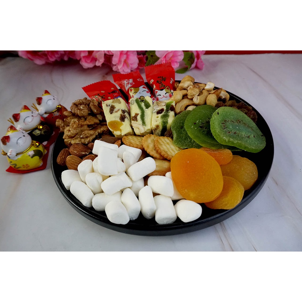 Kẹo marshmallow 500g trắng loại đặc biệt, nguyên liệu làm kẹo nougat