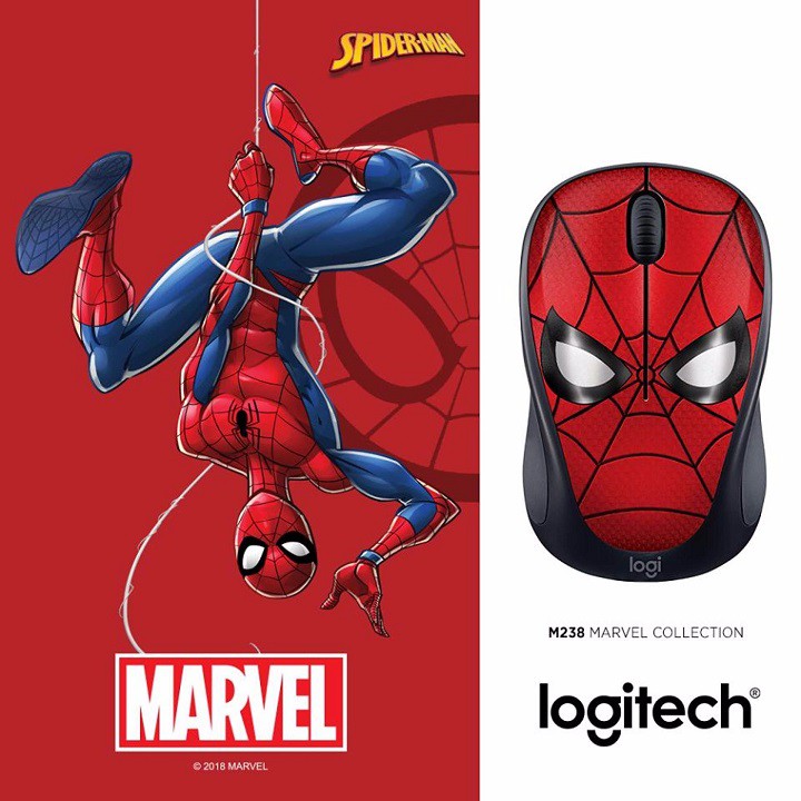 Chuột không dây Logitech M238 Marvel