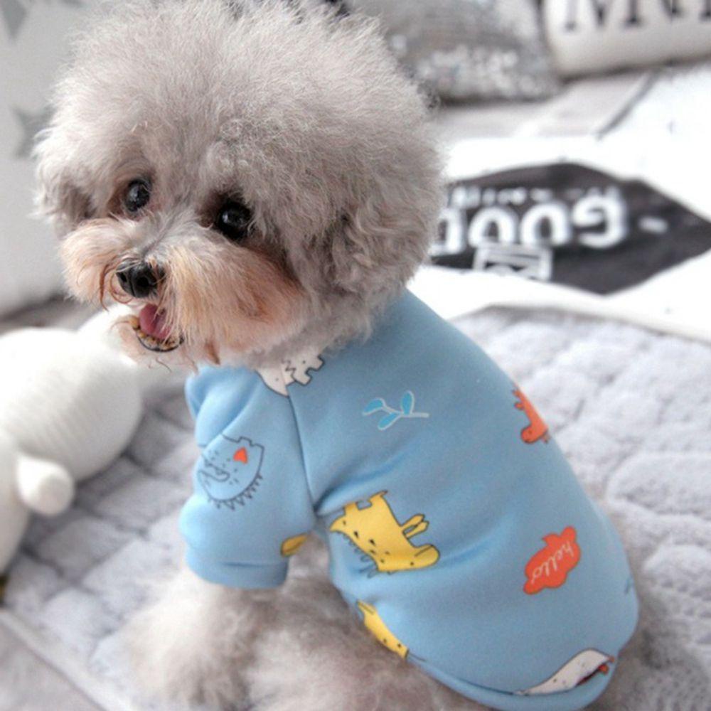 Aaron1 Áo Ấm Vải Cotton Mềm Mại Giữ Ấm Mùa Đông Cho Chó Chihuahua
